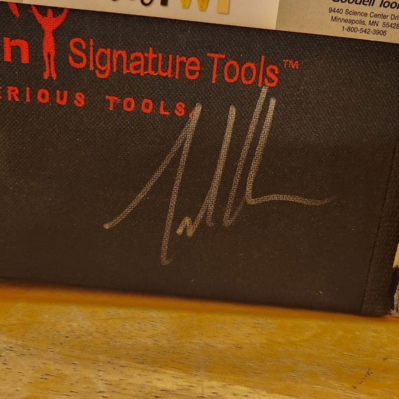 Vintage Tim the Toolman Taylor Autograph Toolsets Adult and Junior Real Tools - Picture 6 of 10